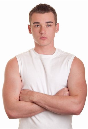 strotter13 (artist) - An isolation of an athletic young man. Stock Photo - Budget Royalty-Free & Subscription, Code: 400-04369964