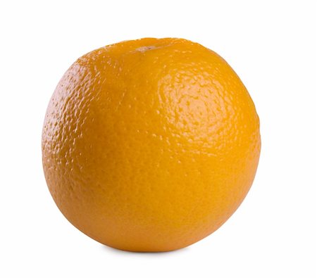 simsearch:6113-07565172,k - image of Fresh orange isolated on white background Stock Photo - Budget Royalty-Free & Subscription, Code: 400-04360005
