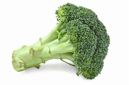 simsearch:400-07976764,k - Ripe broccoli cabbage Isolated on White Background Photographie de stock - Aubaine LD & Abonnement, Code: 400-04360010
