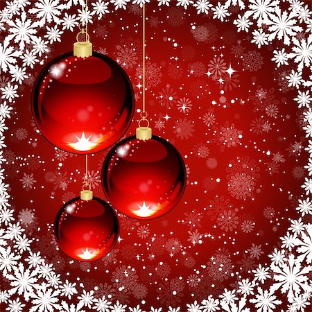 simsearch:400-05891304,k - Christmas balls. Foto de stock - Royalty-Free Super Valor e Assinatura, Número: 400-04360046