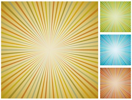 Abstract vintage starburst background. Stock Photo - Budget Royalty-Free & Subscription, Code: 400-04360089