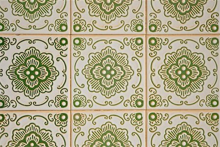 simsearch:400-08962382,k - Detail of Portuguese glazed tiles. Stock Photo - Budget Royalty-Free & Subscription, Code: 400-04360172