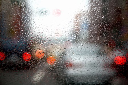 rain outside the window - beautiful rendering the window Stock Photo - Budget Royalty-Free & Subscription, Code: 400-04360732