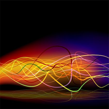 simsearch:400-05241823,k - An image of an electric energy wave background. Photographie de stock - Aubaine LD & Abonnement, Code: 400-04362436