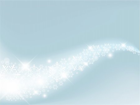 simsearch:400-04363033,k - Light Blue Abstract Christmas background with white snowflakes Photographie de stock - Aubaine LD & Abonnement, Code: 400-04363033