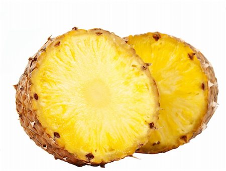simsearch:400-08500819,k - pineapple on white background Stock Photo - Budget Royalty-Free & Subscription, Code: 400-04363312