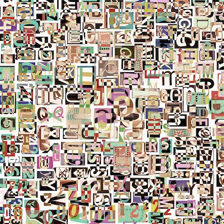 simsearch:400-04374500,k - Designed background. Digital collage made of newspaper clippings. Stock Photo - Budget Royalty-Free & Subscription, Code: 400-04374522