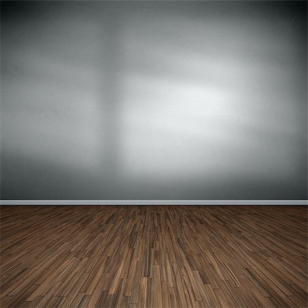 empty room illustration - An image of a nice grey studio background Stock Photo - Budget Royalty-Free & Subscription, Code: 400-04374794