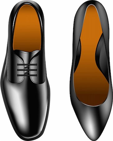 foot wear dress - Layered vector illustration of Men and Women's Shoes. Stock Photo - Budget Royalty-Free & Subscription, Code: 400-04376841