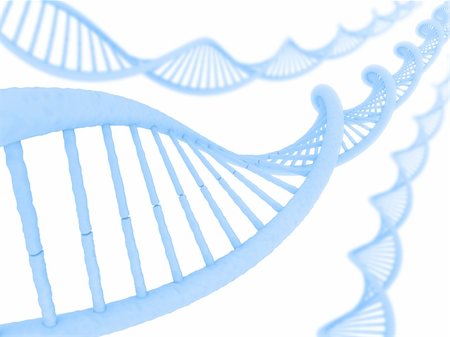 simsearch:400-08409196,k - DNA in a perspective view on a clean and clear background. Stock Photo - Budget Royalty-Free & Subscription, Code: 400-04377049