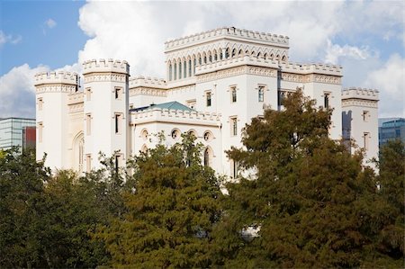 Baton Rouge, Louisiana - Old State Capitol Building Stock Photo - Budget Royalty-Free & Subscription, Code: 400-04377088