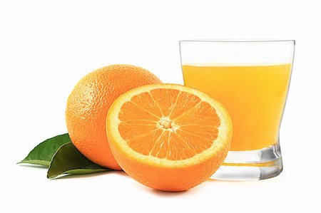 dondesigns (artist) - Fresh Orange Juice on a white background Foto de stock - Super Valor sin royalties y Suscripción, Código: 400-04377197