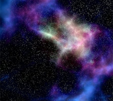 simsearch:400-04895156,k - deep outer space gas cloud nebula galaxy and stars Fotografie stock - Microstock e Abbonamento, Codice: 400-04377235