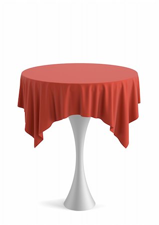 placing podium - Table covered with cloth. Place for presentations, podium. Stock Photo - Budget Royalty-Free & Subscription, Code: 400-04378889