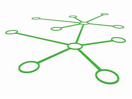 simsearch:400-05877439,k - 3d network connection circle green social global internet Stockbilder - Microstock & Abonnement, Bildnummer: 400-04379441