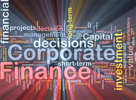 simsearch:400-04863043,k - Background concept wordcloud illustration of  corporate finance glowing light Stock Photo - Budget Royalty-Free & Subscription, Code: 400-04371416