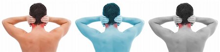 simsearch:400-06476910,k - Young man with ear pain, holding hands on his head Stock Photo - Budget Royalty-Free & Subscription, Code: 400-04372055