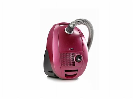 simsearch:400-08257628,k - Vacuum cleaner isolated on the white background Fotografie stock - Microstock e Abbonamento, Codice: 400-04372912