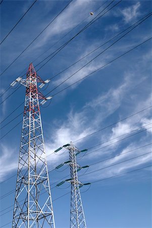 paolikphoto (artist) - High voltage line, pylons Stock Photo - Budget Royalty-Free & Subscription, Code: 400-04384927