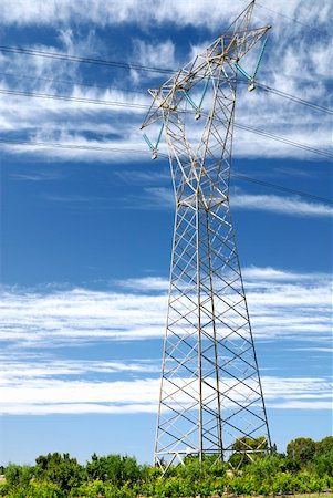 paolikphoto (artist) - High voltage line, pylon Stock Photo - Budget Royalty-Free & Subscription, Code: 400-04385587