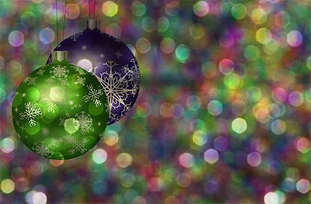 simsearch:400-06473585,k - Christmas Tree Ball Illustration Fotografie stock - Microstock e Abbonamento, Codice: 400-04385668