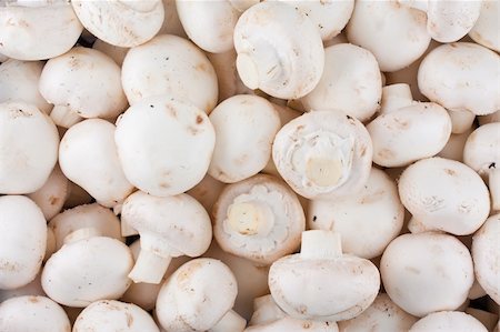 simsearch:400-05305223,k - Background of fresh whole mushrooms, closeup Stock Photo - Budget Royalty-Free & Subscription, Code: 400-04386407