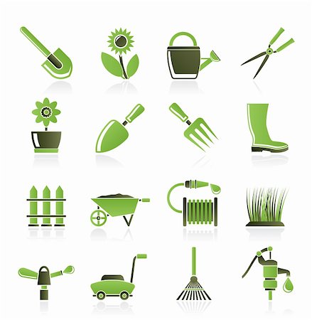 simsearch:400-04121750,k - different kind of tools icons - vector icon set Stock Photo - Budget Royalty-Free & Subscription, Code: 400-04386437