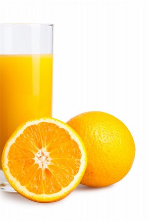 simsearch:400-06689686,k - orange juice isolated on white Foto de stock - Super Valor sin royalties y Suscripción, Código: 400-04389996