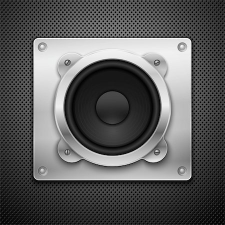 simsearch:400-05187750,k - Party design element with speaker. Vector illustration Stock Photo - Budget Royalty-Free & Subscription, Code: 400-04380391