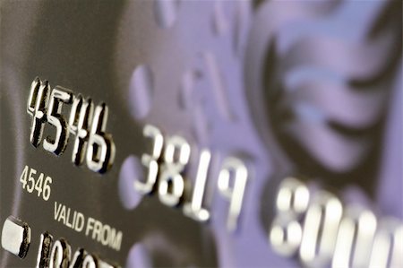 simsearch:400-05019823,k - Credit card close up Stock Photo - Budget Royalty-Free & Subscription, Code: 400-04381521