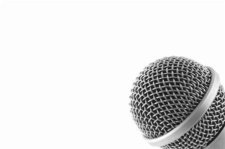 simsearch:400-04867557,k - Microphone Background Stock Photo - Budget Royalty-Free & Subscription, Code: 400-04381544