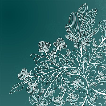 sergio77 (artist) - floral background Photographie de stock - Aubaine LD & Abonnement, Code: 400-04382238
