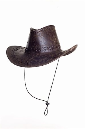 simsearch:400-08498619,k - cowboy hat isolated on a white background Photographie de stock - Aubaine LD & Abonnement, Code: 400-04382448