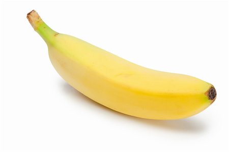 simsearch:400-04553701,k - Banana on a white background Stock Photo - Budget Royalty-Free & Subscription, Code: 400-04383095