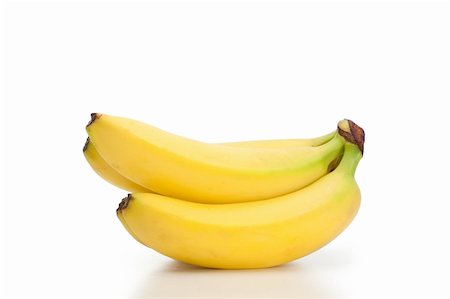 simsearch:400-04553701,k - Bananas on a white background Stock Photo - Budget Royalty-Free & Subscription, Code: 400-04383092