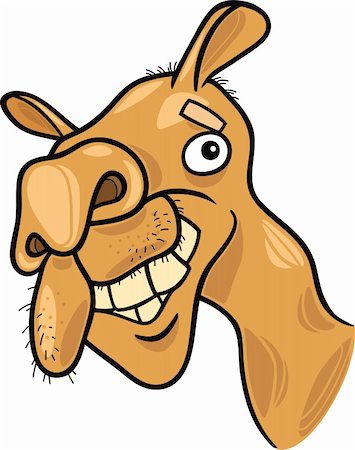 simsearch:400-07833921,k - cartoon illustration of dromedary camel Photographie de stock - Aubaine LD & Abonnement, Code: 400-04383468