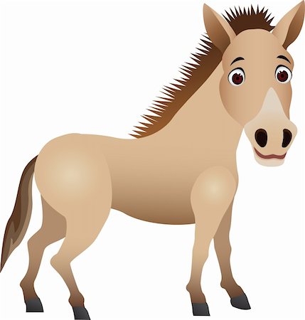 Horse cartoon Stock Photo - Budget Royalty-Free & Subscription, Code: 400-04394072