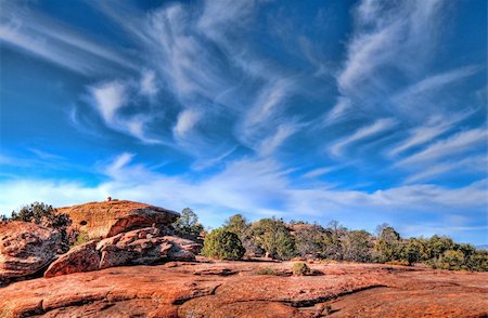 diomedes66 (artist) - Beginning of winter at the top of a desert mountain Foto de stock - Royalty-Free Super Valor e Assinatura, Número: 400-04394225