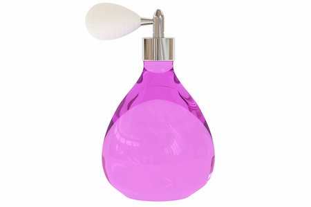 spray bottle perfume - 3d perfume bottle isolated on white background Stock Photo - Budget Royalty-Free & Subscription, Code: 400-04395017