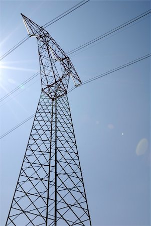 paolikphoto (artist) - High voltage line, pylon Stock Photo - Budget Royalty-Free & Subscription, Code: 400-04396077