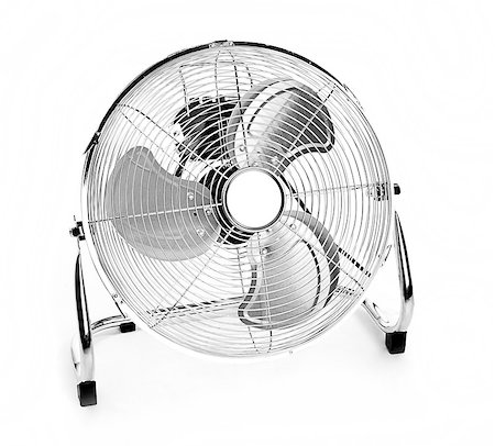 electric grid - electric fan isolated on a white  background Stock Photo - Budget Royalty-Free & Subscription, Code: 400-04399337