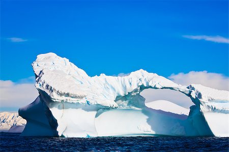 Antarctic Glacier with icicles Stock Photo - Budget Royalty-Free & Subscription, Code: 400-04399415