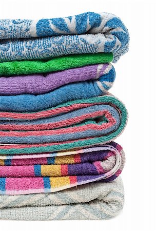spa towel rolls - Towels Stock Photo - Budget Royalty-Free & Subscription, Code: 400-04391148