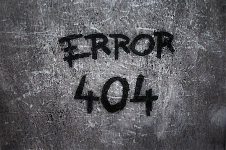 error 404 on grunge background Foto de stock - Super Valor sin royalties y Suscripción, Código: 400-04391233