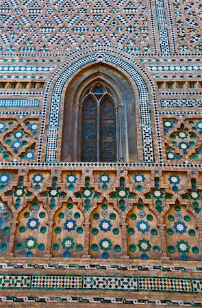 Detail of the Catholic Church in Zaragoza, Rebuilt from a Mosque Stock Photo - Budget Royalty-Free & Subscription, Code: 400-04392194