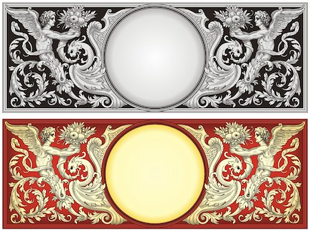 Retro Fairy Frame vector Stock Photo - Budget Royalty-Free & Subscription, Code: 400-04392737