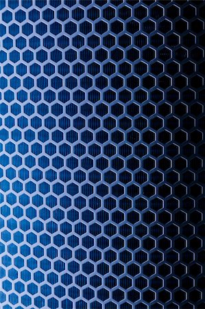 Dark blue Metal Mesh Texture closeup shot Stock Photo - Budget Royalty-Free & Subscription, Code: 400-04393097