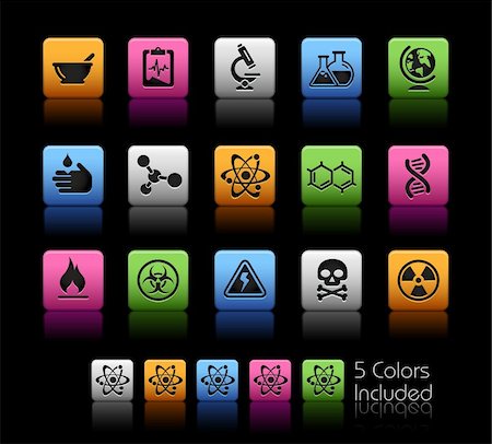 The vector file includes 5 color versions for each icon in different layers. Stock Photo - Budget Royalty-Free & Subscription, Code: 400-04393355