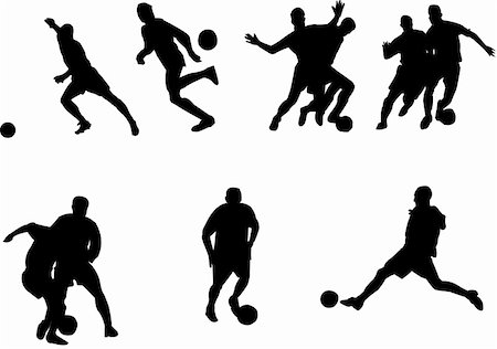 simsearch:400-04809582,k - football collection - vector Stock Photo - Budget Royalty-Free & Subscription, Code: 400-04393600