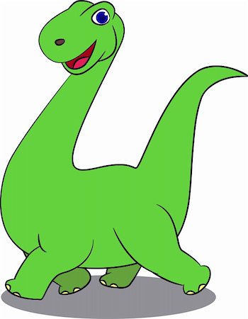 simsearch:400-08161528,k - vector illustration of dinosaurs cartoon Foto de stock - Royalty-Free Super Valor e Assinatura, Número: 400-04393872
